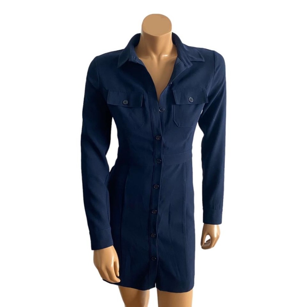 Marciano Button Up Mini Dress XS